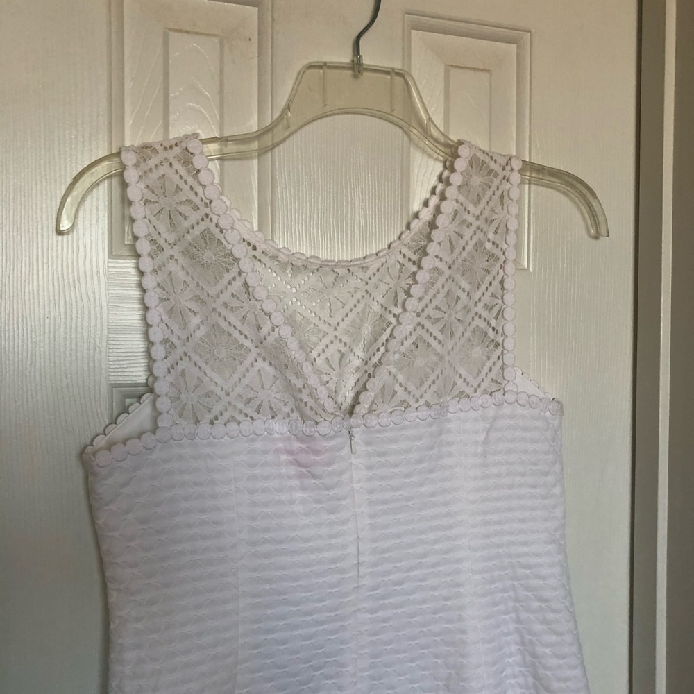 Lilly Pulitzer Sofia Lace Shift Dress - Size 6 - Picture 4 of 6